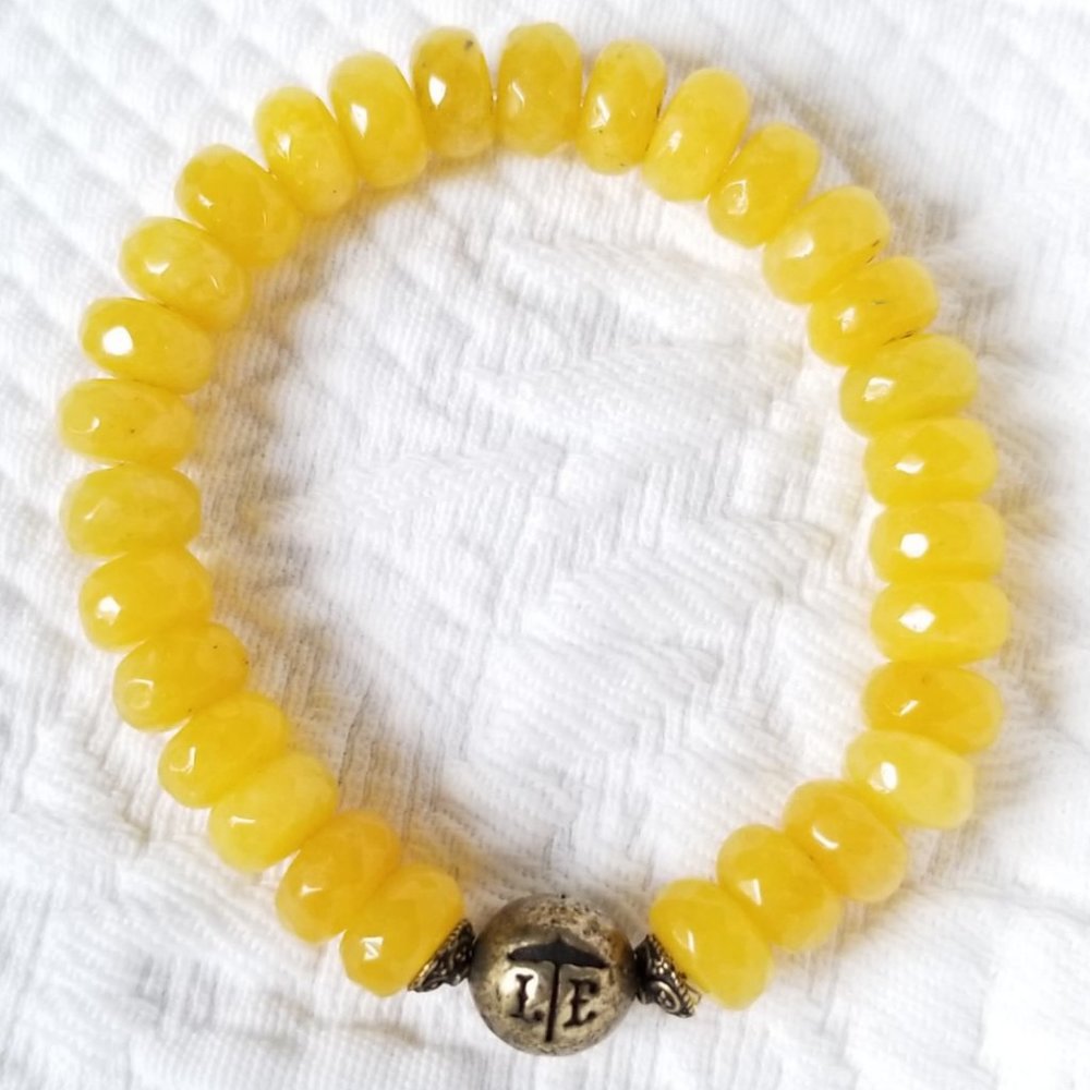 Lenny & Eva Beaded bracelet. NWOT. Lemon
